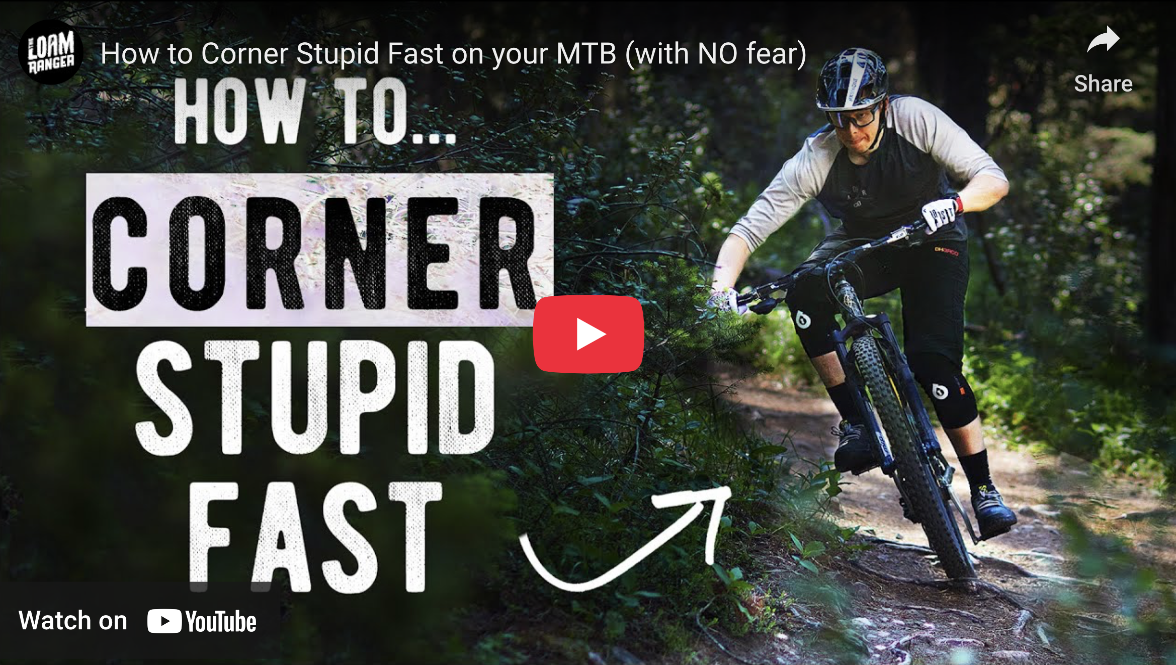 How to Corner Stupid Fast on your MTB (with NO fear)