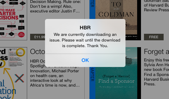 How Bad is the Harvard Business Review iPad App? Really Bad...